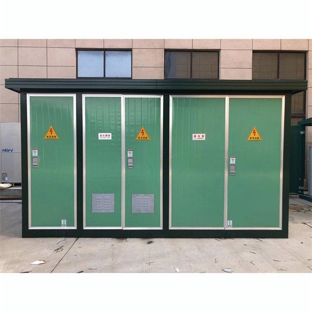 东区1600KVA欧式箱式变压器
